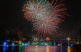 Gratitude and Electricity in Historic Natchitoches Photo