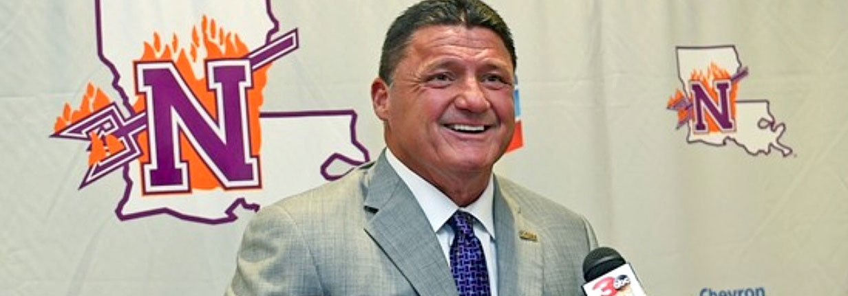 Demon Legend, LSU coach Orgeron